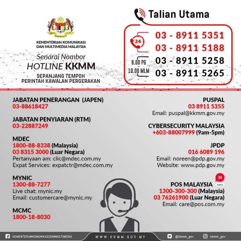 talian keselamatan kkmm