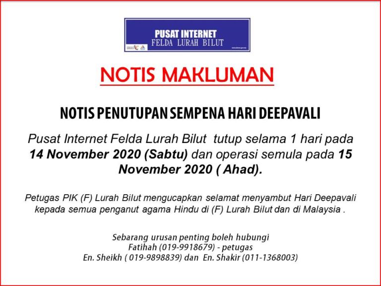 Notis deepavali 20